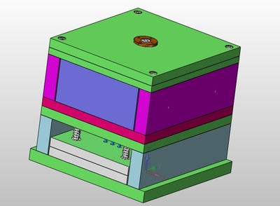 迷你音响外壳的塑料模具设计(含CAD图,SolidWorks,IGS三维图)