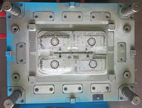 高透ps冰箱收纳盒注塑模具 透明pc冰箱收纳盒塑胶模具