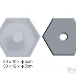 河南塑料模具中的明星产品 六棱块连锁块模具解析